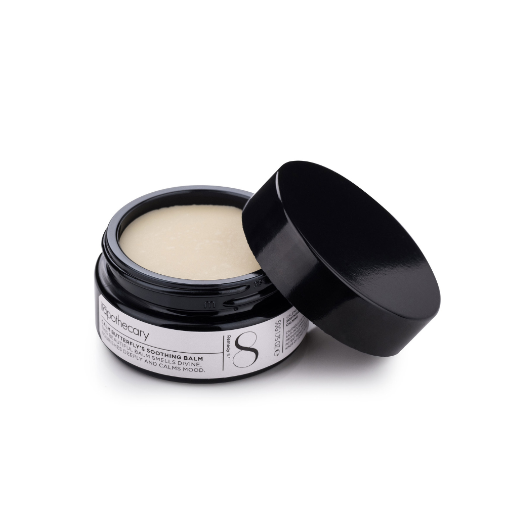 Calm Butterfly's Soothing Balm Open lid