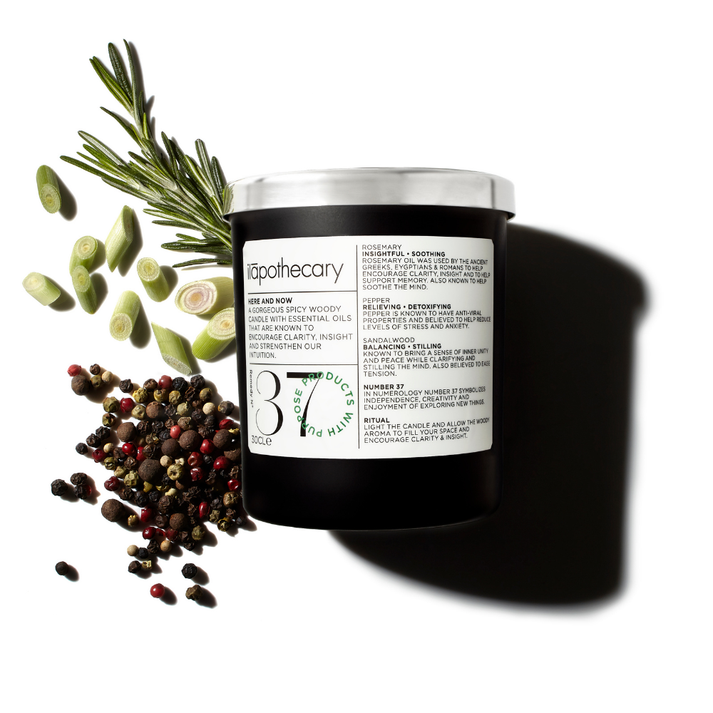 here and now candle ingredients