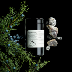 magnesium and amethyst deep relax bath soak image with ingredients