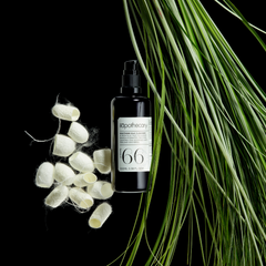 soothing silk cleanser black imagery
